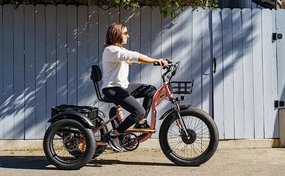 Grandtan Plus electric trike bike for adults
