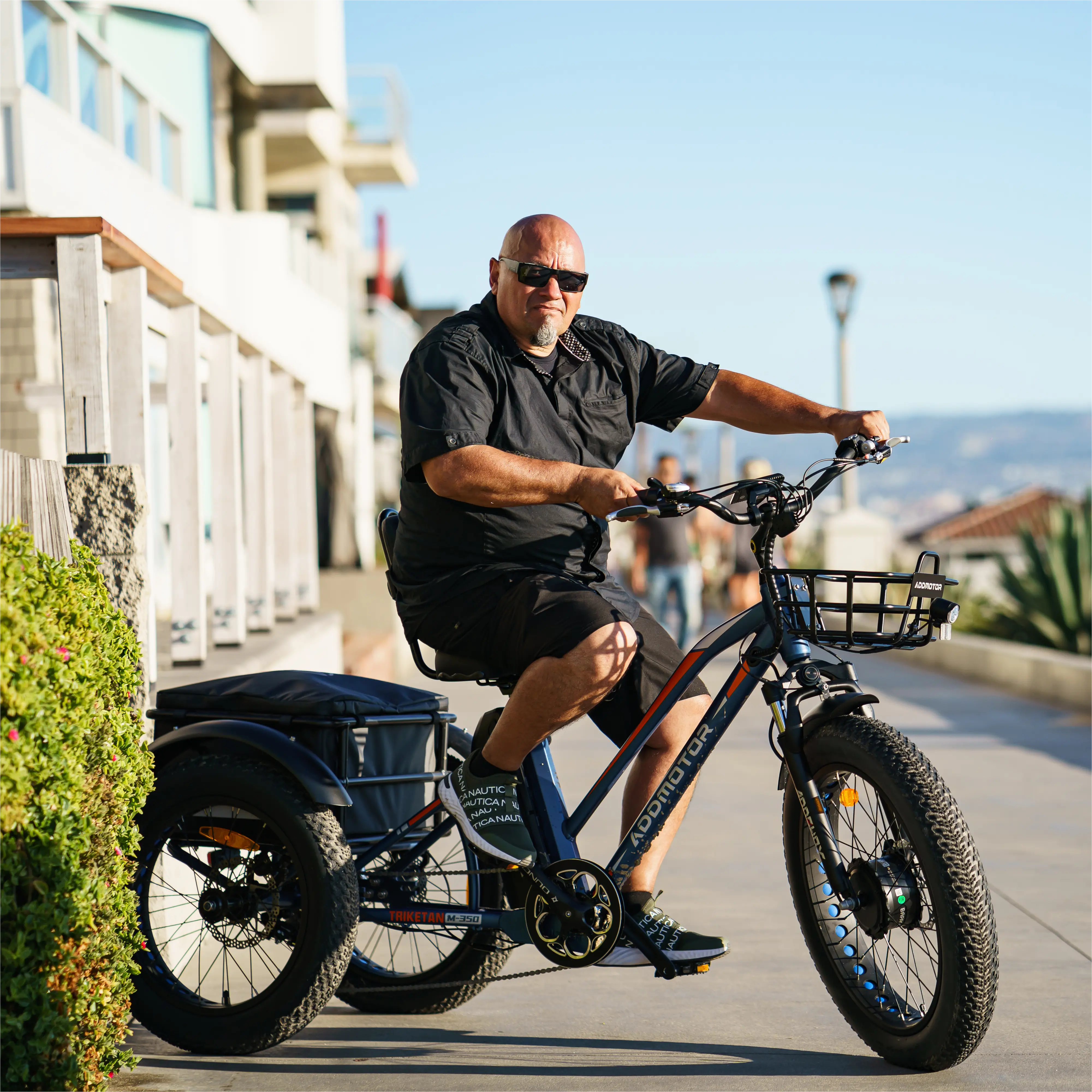 Triketan M-350 Electric Tricycle In Neptune Blue