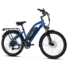 Addmotor Citypro E-43 City Electric Two Wheel Bicycle Neptune Blue Right Flank