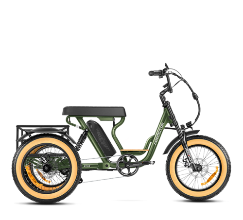 Soletri II M-366X / Herotri II M-365X Full-Suspension eTrike